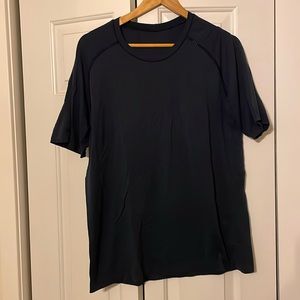 Mens swiftly tech navy tee shirt